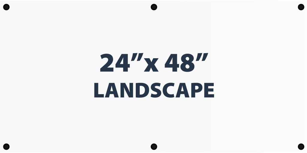 Customizable Stand-Off Signs