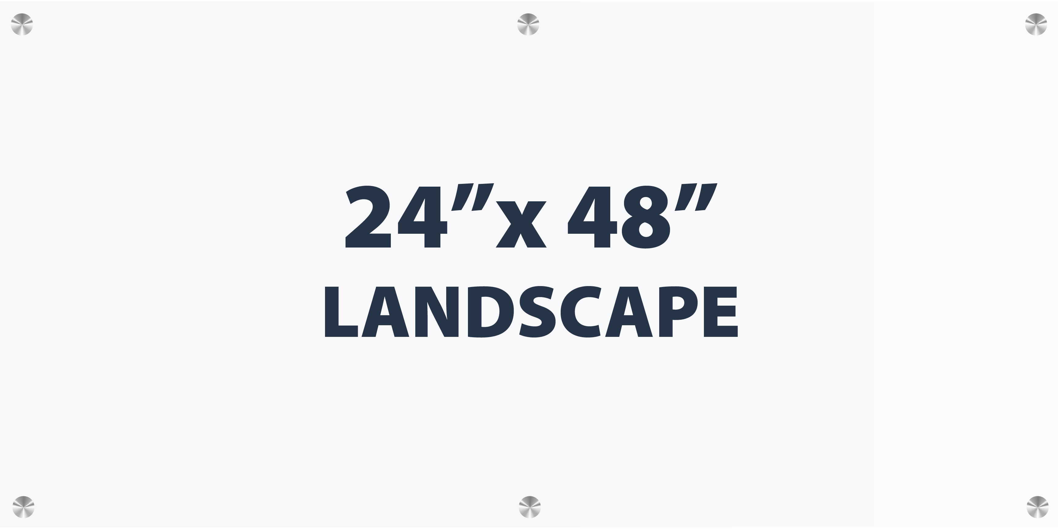 Customizable Stand-Off Signs