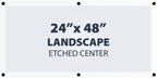 Customizable Stand-Off Signs