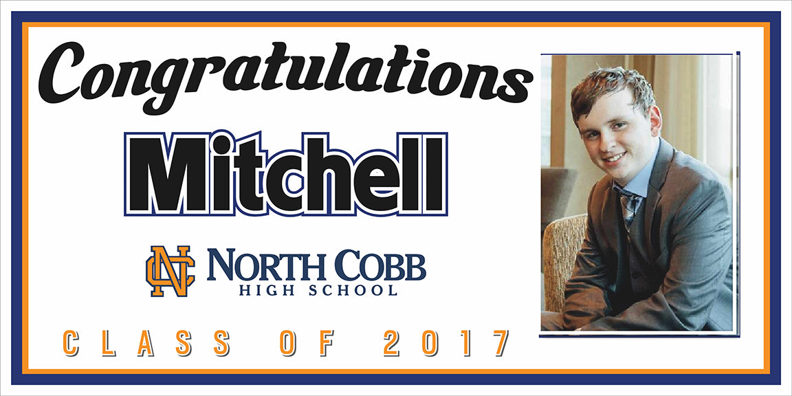 small graduation banner