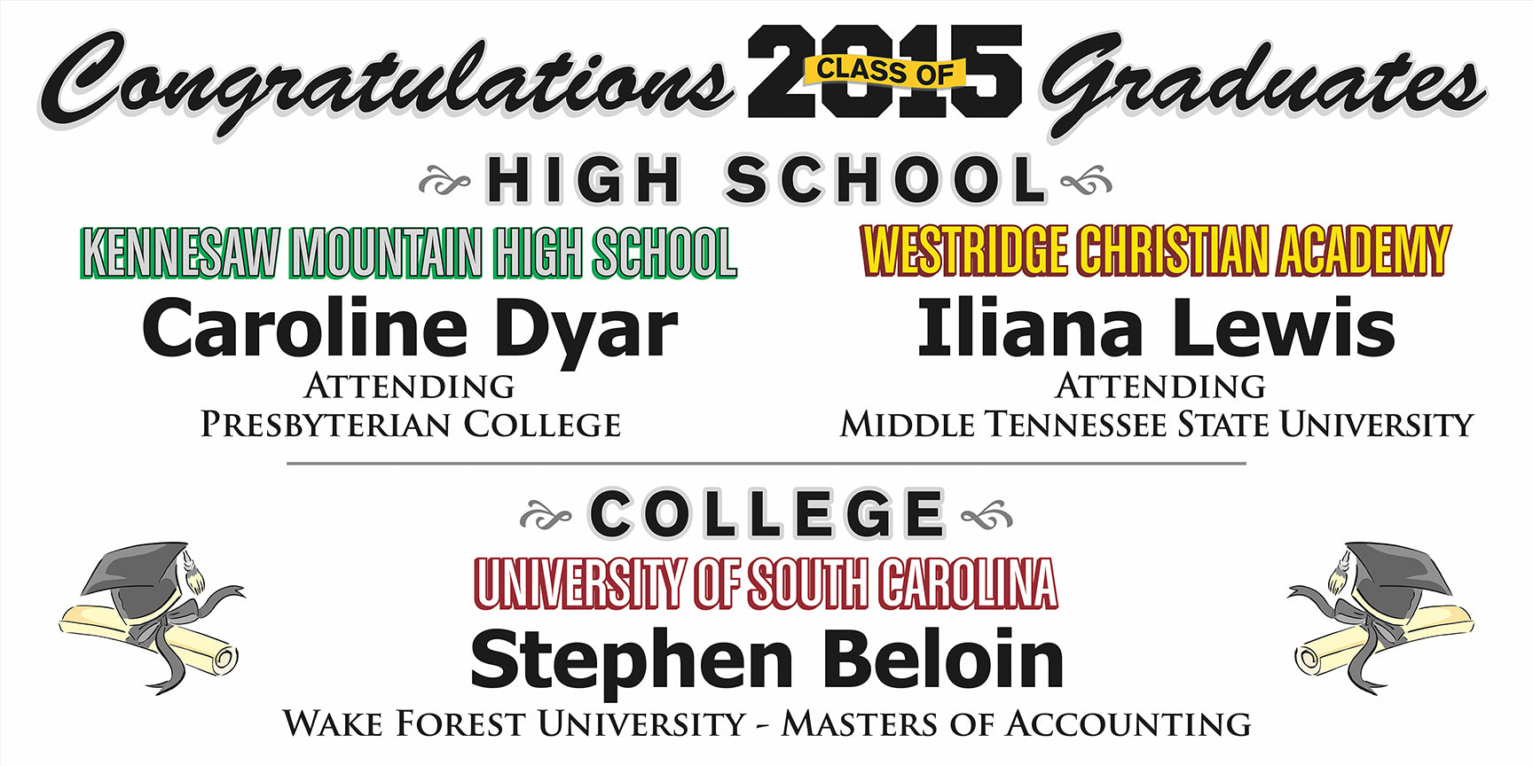 Customizable Large Banner (4' x 8')