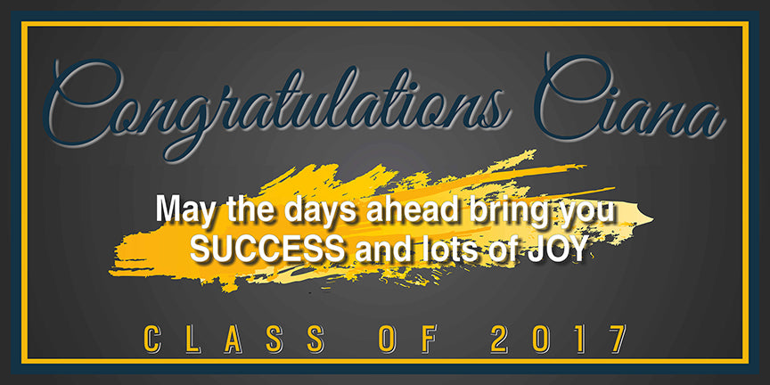 Customizable Large Banner (4' x 8')