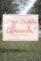 Customizable Yard Sign (18" x 24")